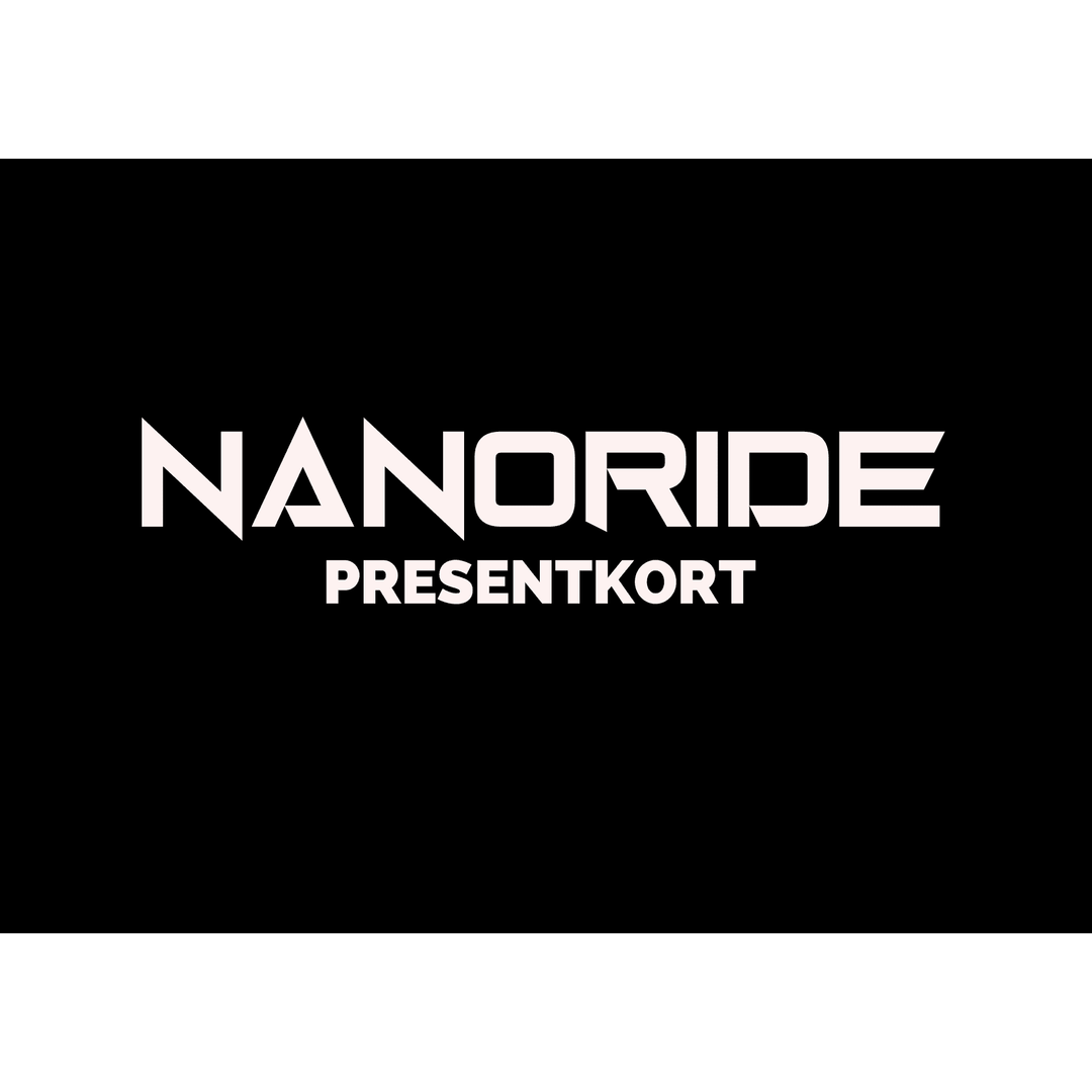 Presentkort - Nanoride.se   